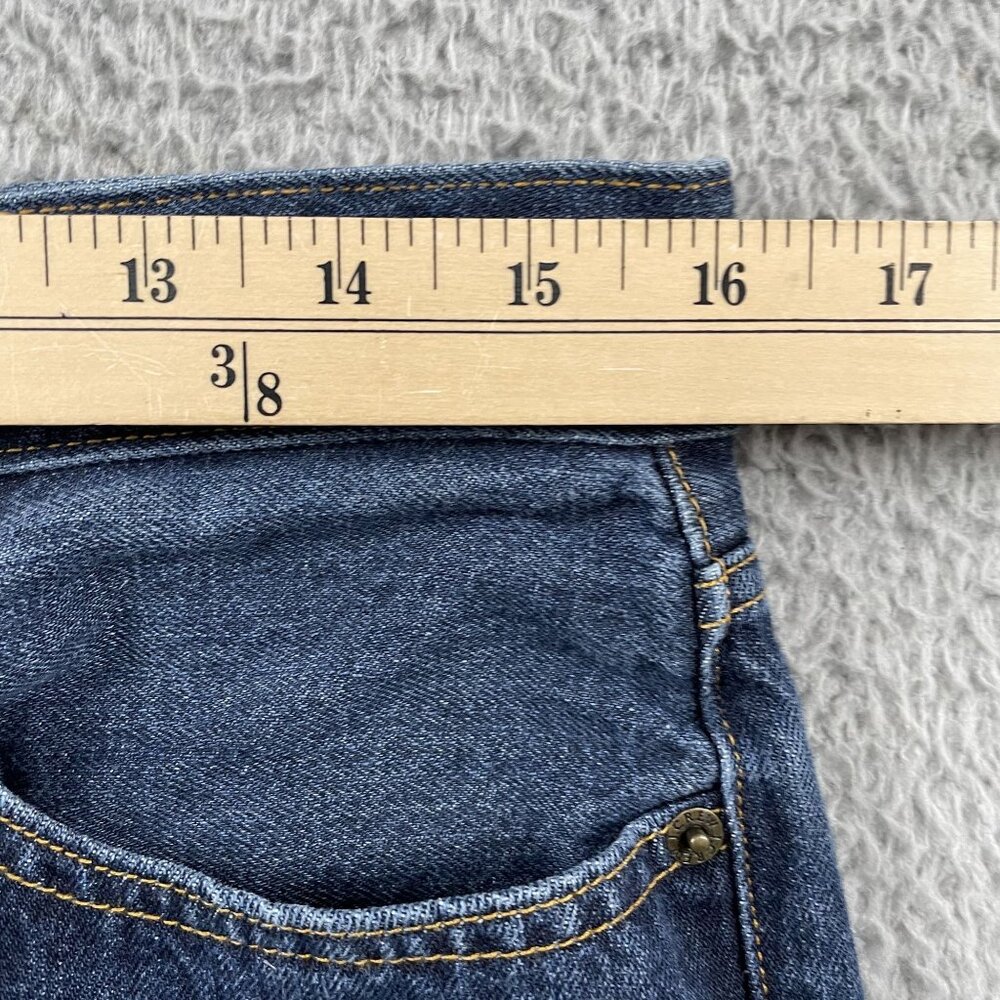 J.Crew Jeans Mens 32x28 the Sutton Dark Wash Straight Leg Denim - Picture 4 of 8